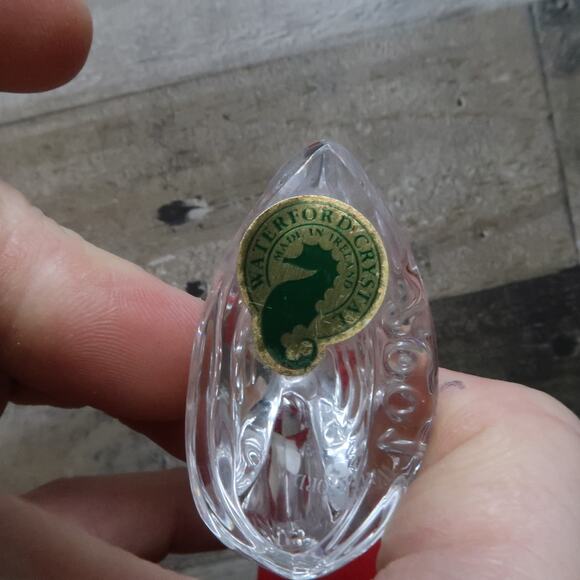 Waterford Crystal 12 Days Of Christmas Day 7 Seven Swans Swimming - Picture 7 of 7